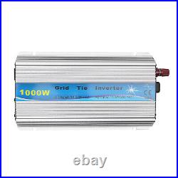 1000W MPPT Grid Tie Inverter DC10.8-32V to AC90-140V Pure Sine Wave Inverter