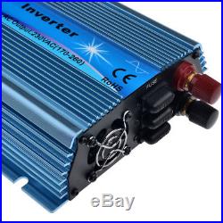 1000W MPPT Grid Tie Inverter DC10.8V-30V Solar Pure Sine Wave Inverter Sky Blue