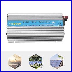1000W MPPT Grid Tie Inverter DC10.8V/32V to AC90V/140V Pure Sine Wave Inverter