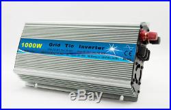 1000W MPPT Grid Tie Inverter Pure Sine Wave DC15-30V to AC110V Solar Inverter GF
