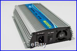 1000W MPPT Grid Tie Inverter Pure Sine Wave DC15-30V to AC110V Solar Inverter GF