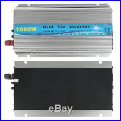1000W MPPT Grid Tie Inverter Pure Sine Wave DC20-45V AC 230V Solar Inverter U
