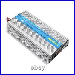 1000W MPPT Grid Tie Inverter Pure Sine Wave Inverter For 18V Solar Panel US Plug