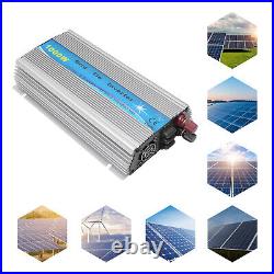 1000W MPPT Grid Tie Inverter Pure Sine Wave Inverter For 18V Solar Panel US Plug