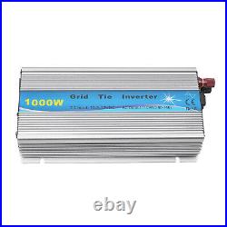 1000W MPPT Grid Tie Inverter Pure Sine Wave Inverter For 18V Solar Panel US Plug