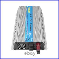 1000W MPPT Grid Tie Inverter Pure Sine Wave Inverter For 18V Solar Panel US Plug