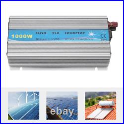 1000W MPPT Grid Tie Solar Inverter AC 90V-140V Output Pure Sine Wave Inverter US