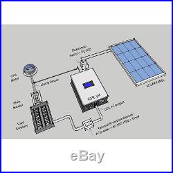 1000W MPPT solar power grid tie inverter with limiter DC 22v-60v/45v-90v