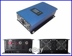 1000W New Grid Tie Inverter 22-65V or 45-90V DC LCD display MPPT Pure Sine Wave