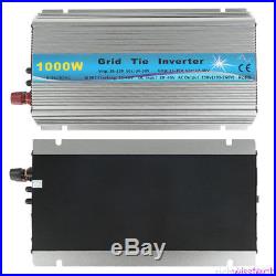 1000W On Grid Tie Solar Inverter Pure Sine Wave Output 230V 20-45V DC MPP HDUWI