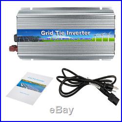 1000W Power Inverter Grid Tie Pure Sine Wave 220V DC 22-50V with Energy Watt Meter