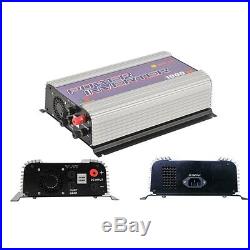 1000W Pure Sine Wave Grid Tie Inverter For 3 Phase Wind Turbine With Dump LCD