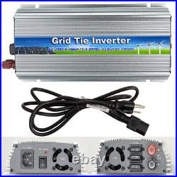 1000W Solar Grid Tie Inverter 110V MPPT Pure Sine Wave Power Inverter 50/60Hz US
