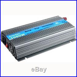 1000W Solar Grid Tie Inverter 110V or 220V Pure Sine Wave Inverter 18V/24V/36VDC