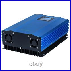 1000W Solar Grid Tie Inverter MPPT with Limiter Pure Sine Wave DC24-96V AC110/220V