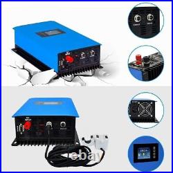 1000W Solar Grid Tie Inverter MPPTDC26-60V AC110V Pure Sine Wave withPower Limiter