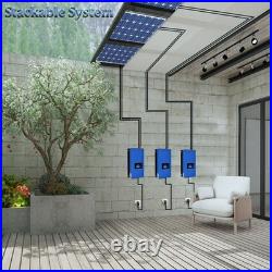 1000W Solar Grid Tie Inverter Stackable Power Limiter Sensor DC26-60V AC110/220V