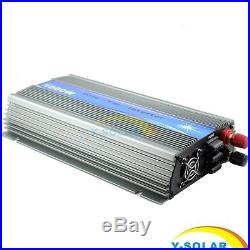 1000W Solar Grid Tie Inverter With MPPT DC 20V45V 36V To AC 110V/220V Stackable