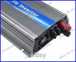 1000W Solar Inverter Grid Tie Inverter DC20V45V to AC110V or 220V 50Hz/60Hz CE