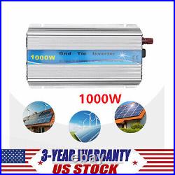 1000W Solar Micro Inverter Grid Tie MPPT Pure Sine Wave DC to AC 110V