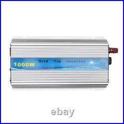 1000W Solar Micro Inverter Grid Tie Solar Panel Inverter MPPT Pure Sine Wave NEW