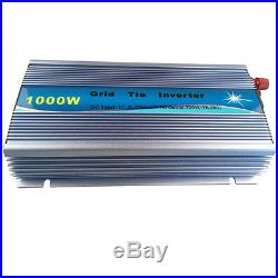 1000W Solar On Grid Tie Inverter For 10.8V45V DC Panel To 110V / 220V AC MPPT