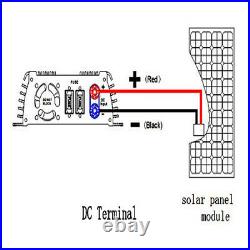 1000W Solar Power Inverter Grid Tie Pure Sine Wave 110V 10.5-30v DC US