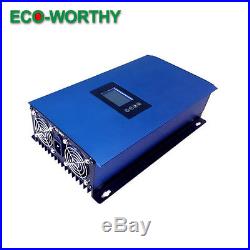 1000W Solar on Grid Tie Inverter Power Limiter, MPPT PV System DC 22-65V