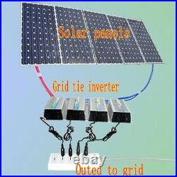 1000W Watt Solar Micro Grid Tie Power Inverter 110V for Solar Panel 10.5-30V