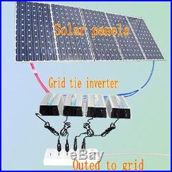 1000W Watt Solar Micro Grid Tie Power Inverter for Solar Panel 10.5-30V AC