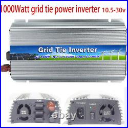1000W grid tie power inverter for solar panel 10.5-30v DC 110V