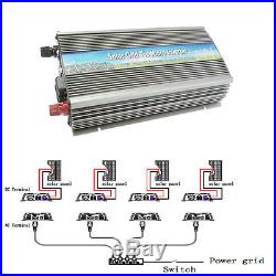 1000W inverter WATT MICRO GRID TIE POWER INVERTER DC 10.5V-28V AC 110V