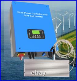 10KW Power Grid Tie Inverter For Wind Turbine 50Hz/60Hz 220V/380V With Dump Load