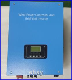 10KW Power Grid Tie Inverter For Wind Turbine 50Hz/60Hz 220V/380V With Dump Load