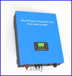 10KW Power Grid Tie Inverter For Wind Turbine 50Hz/60Hz 220V/380V With Dump Load