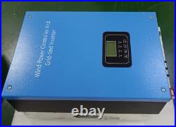 10KW Power Grid Tie Inverter For Wind Turbine 50Hz/60Hz 220V/380V With Dump Load