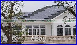 10x100W solar panel&MPPT function 1000W inverter-1KW grid tie PV solar panel kit