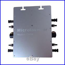 110V 1200W MPPT Waterproof Solar Grid Tie Inverter DC22-50V Power Inverter