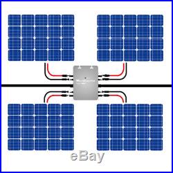 110V 1200W grid tie micro inverter DC 22-50V Solar Power Inverter IP65