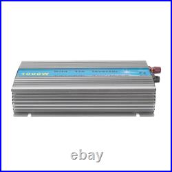 110V Pure Sine Wave Inverter 1000W Grid Tie Inverter Use For 36V Solar Panel New