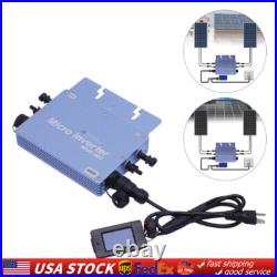 110V Solar Micro Inverter 600W Grid Tie MPPT Pure Sine Wave DC to AC Waterproof