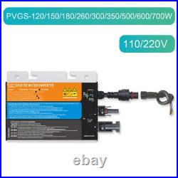 120/180/260/350/500/600With700W MPPT Micro Grid Tie Solar Inverter Power Converter
