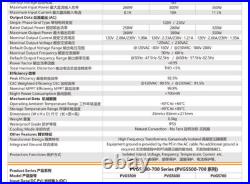 120/180/260/350/500/600With700W MPPT Micro Grid Tie Solar Inverter Power Converter