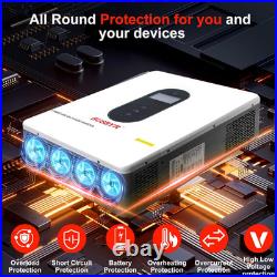12000W Hybrid Solar Inverter 48V DC to AC, MPPT, Grid-Tie/Off-Grid Power