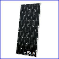 1200W 6195W Grid Tie Mono Solar Panel Kit+ 1000W Grid Tie Inverter RV for Home