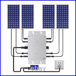 1200W DC Micro Solar Panel Smart Inverter Pure Sine Wave MPPT Grid Tie Inversor