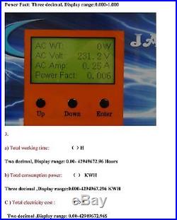 1200W Grid Tie Inverter 102-158V DC/220VAC With LCD Meter & MPPT For Solar Panel