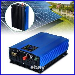 1200W Grid Tie Inverter DC TO AC Micro Inverter MPPT 110V Output USED