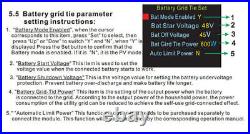 1200W Grid Tie Inverter Power DC55-90V / AC110V withLimiter MPPT Pure Sine Wave