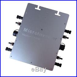 1200W MPPT Solar Micro Grid Tie Inverter IP65 DC 10.5-50V AC 110V (90V-130V)